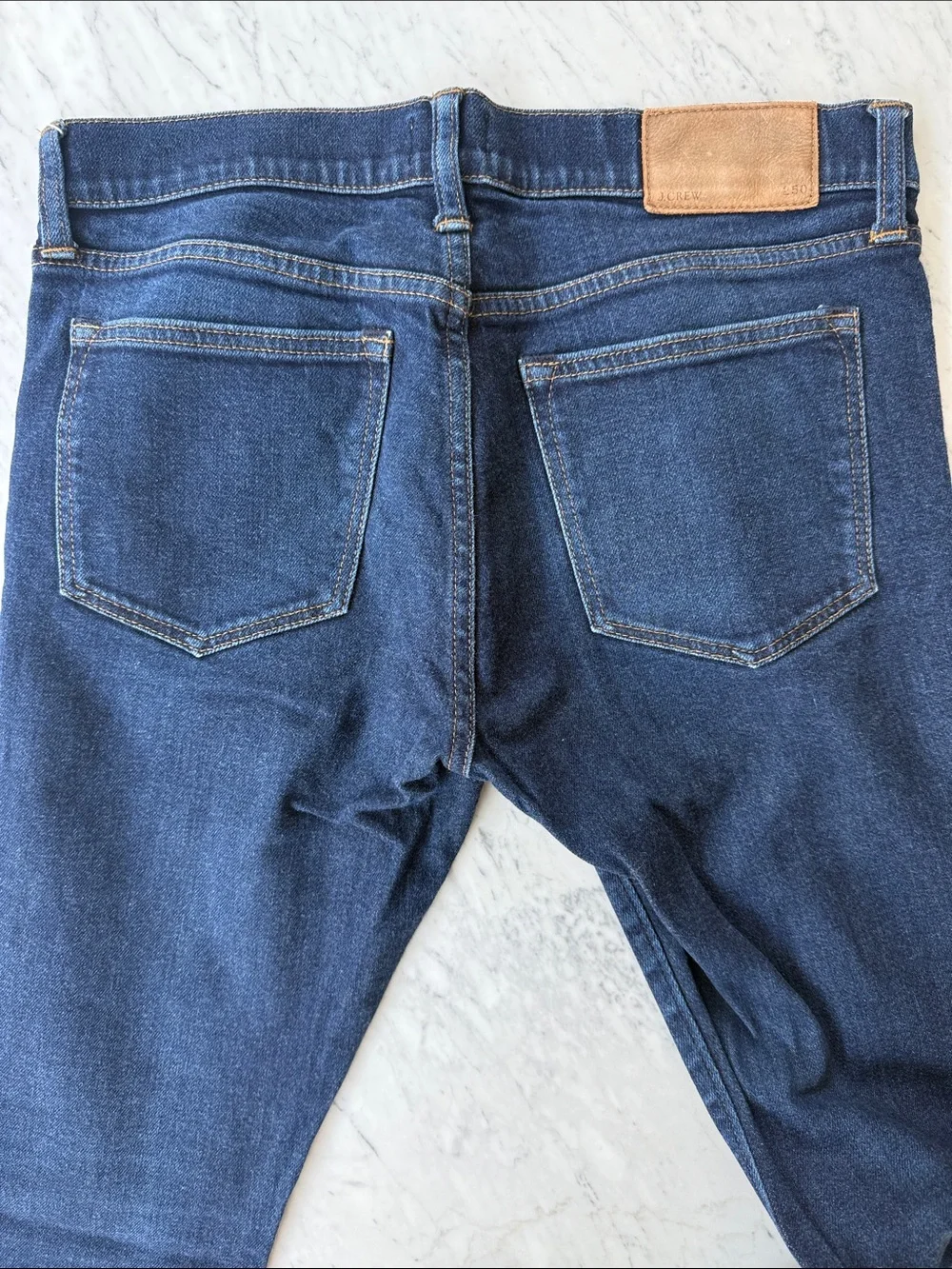 J.Crew 250 Skinny Jeans Men’s 32x30 Kurabo Japanese Stretch Denim Dark Wash